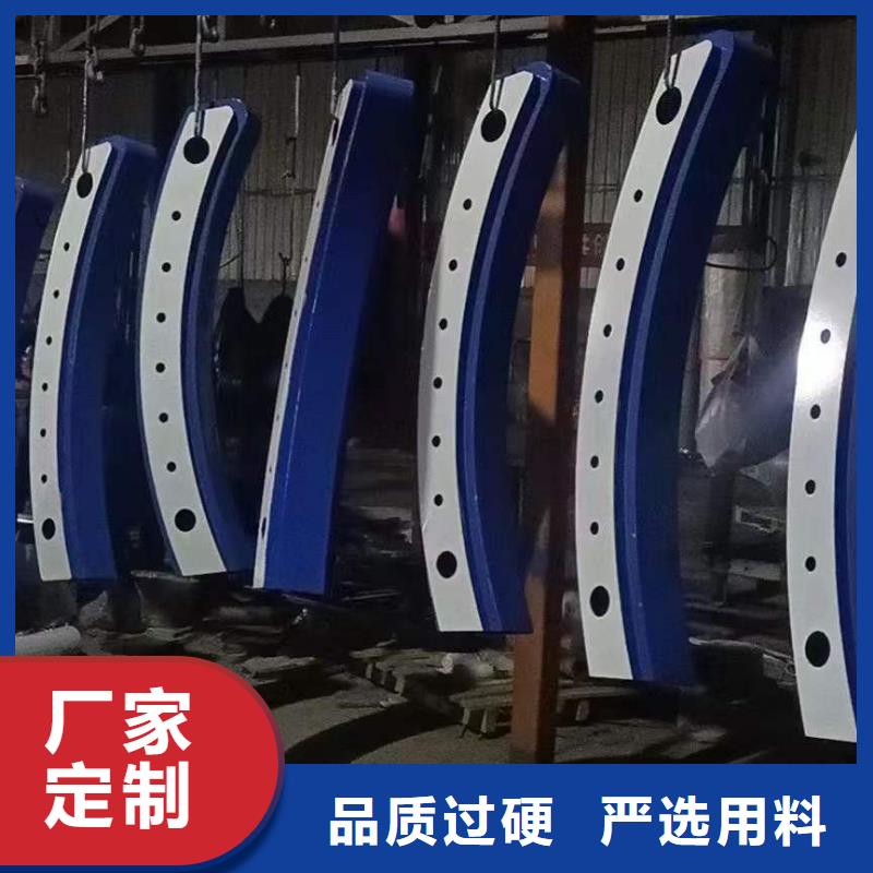 桥梁护栏厂家不锈钢复合管护栏厂严格把控每一处细节做工精细