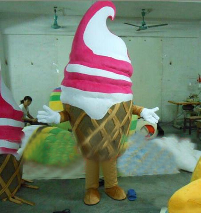 卡通人偶服装定制厂家,套头玩偶服发货快