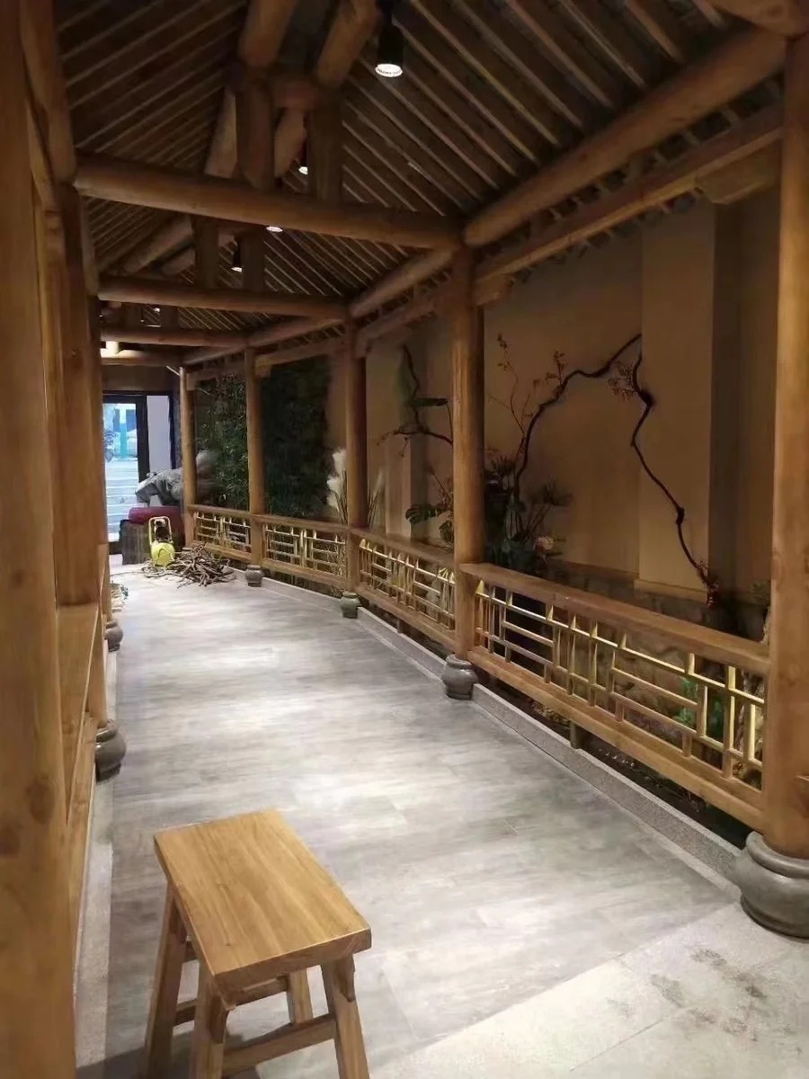 仿夯土外墙漆多少钱#内外墙稻草漆#民宿改造#乡村建设