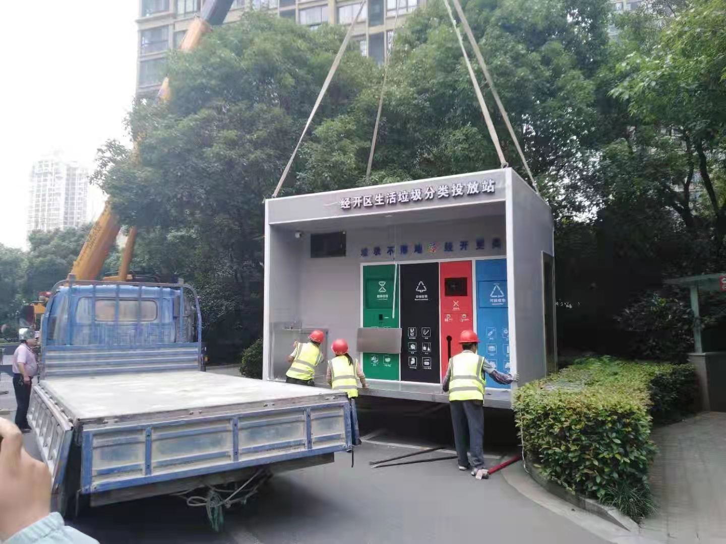 物业垃圾分类亭垃圾房性价比高源头厂家直销
