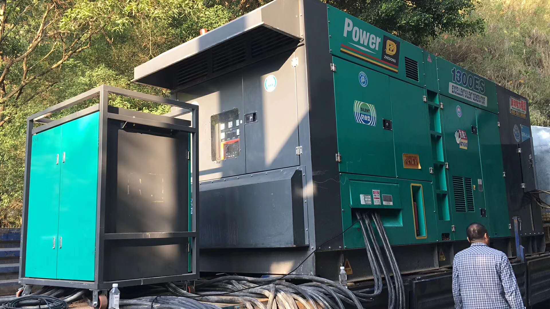 发电机出租租赁发电机电缆线出租备用电源出租应急发电机出租-300kw发电机出租好评度高