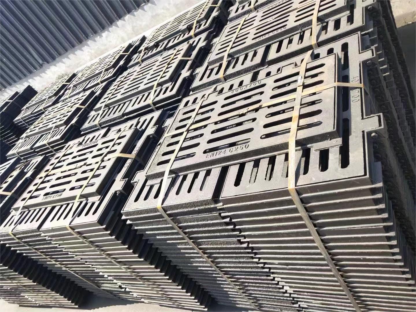 铸铁篦子350*500优质货源建通铸造厂家本地公司